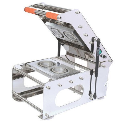 Double Cup Sealing Machine, Packaging Type: Manual