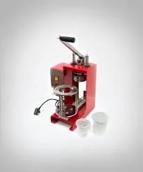 Minimat Mild Steel Cup Sealing Machine, Voltage: 230 V, Packaging Type: Box