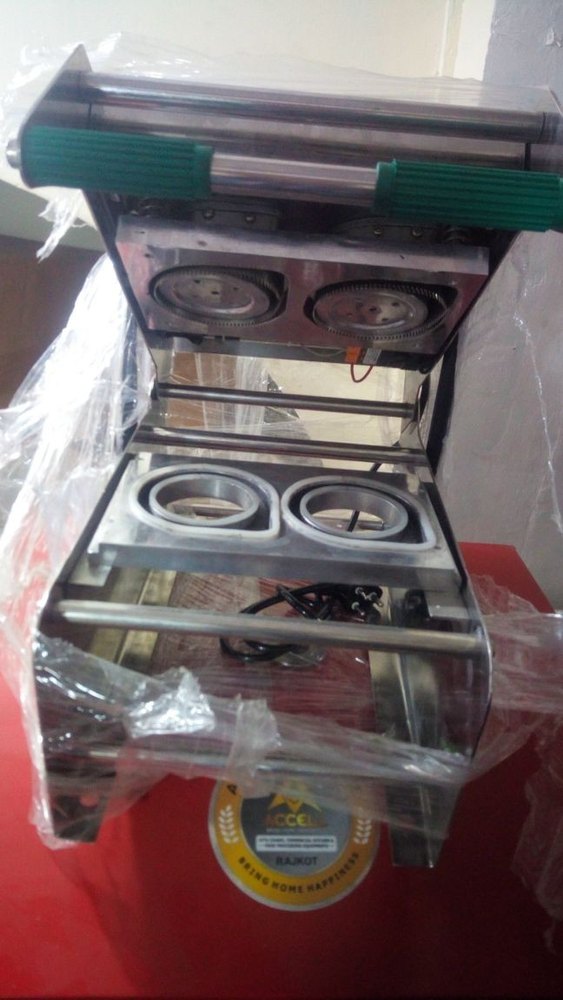 Accell Glass Sealing Machine, 220V, Capacity: 500-1000 pouch per hour