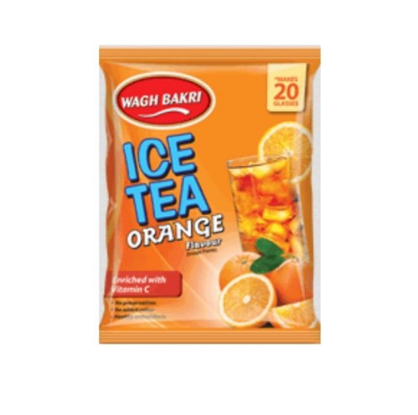Wagh Bakri Ice Tea Orange, Packaging Type: Pouch