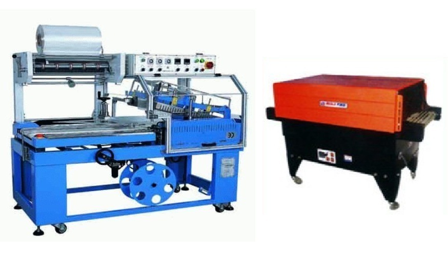 AVI Automatic L Sealer with Shrink Tunnel