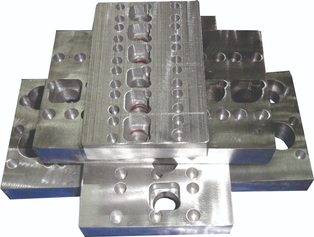 MS Battery Heat Sealing Fixture Die, 100 Degree Celsius