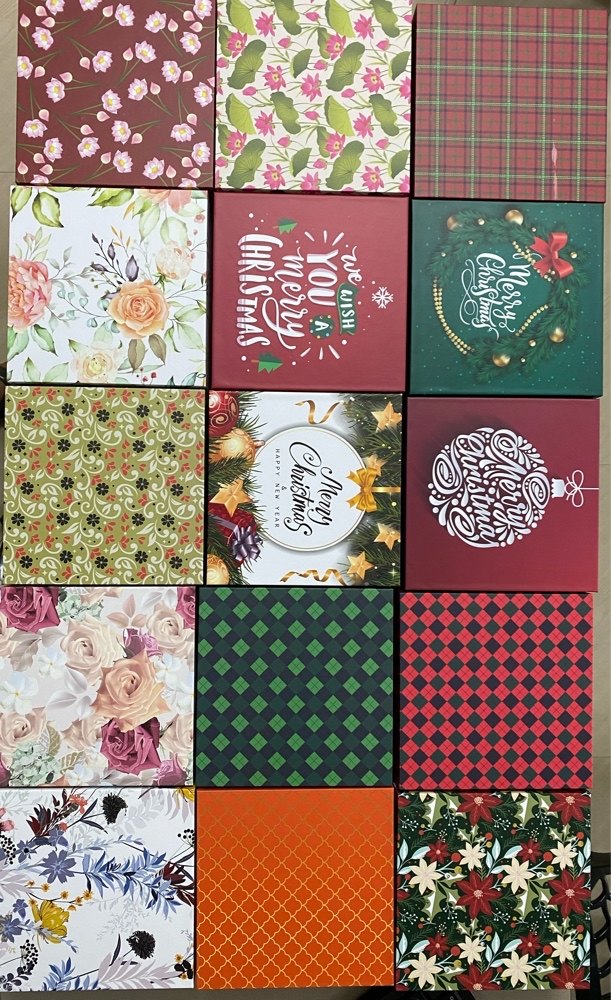 Xmas Cake Boxes