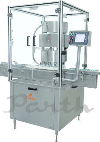 PARTH SS Automatic Single Head Vial Sealing Machine