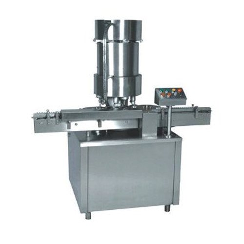Automatic Vial Aluminium Cap Sealing Machine, 220 V, Packaging Type: Corrugated Box