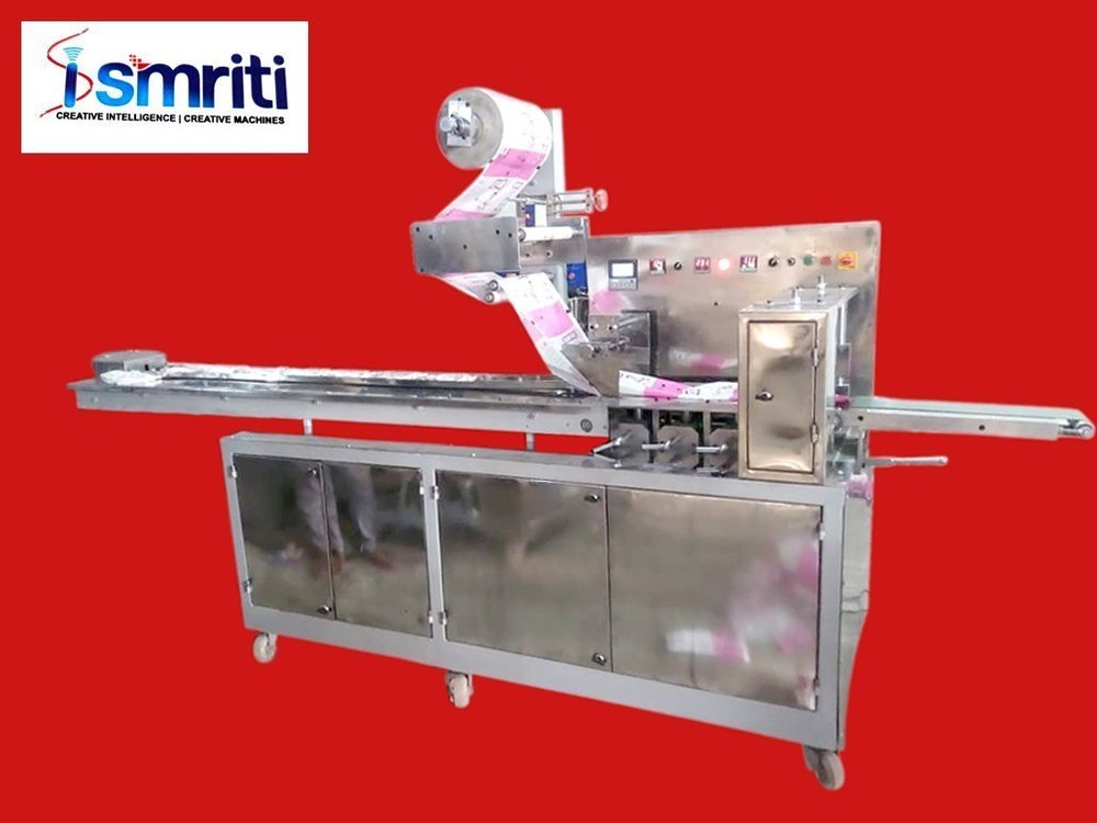 Smriti Mild Steel M Seal Adhesive Packaging Machine, For Commercial, Capacity: 2000-3000 pouch per hour