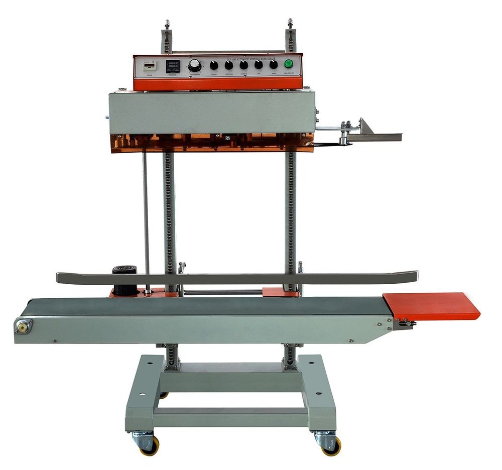 1000 W Automatic Heavy Duty Continue Band Sealer Machine, Capacity: 1100 Pouches/h, 220 V Ac