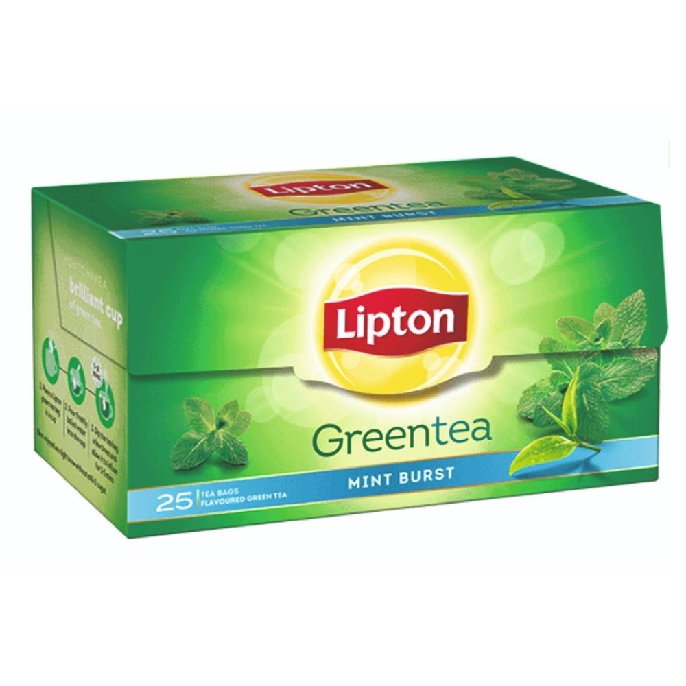 Mint Burst Lipton Green Tea, Packaging Type: Box, Packaging Size: 25 Pieces
