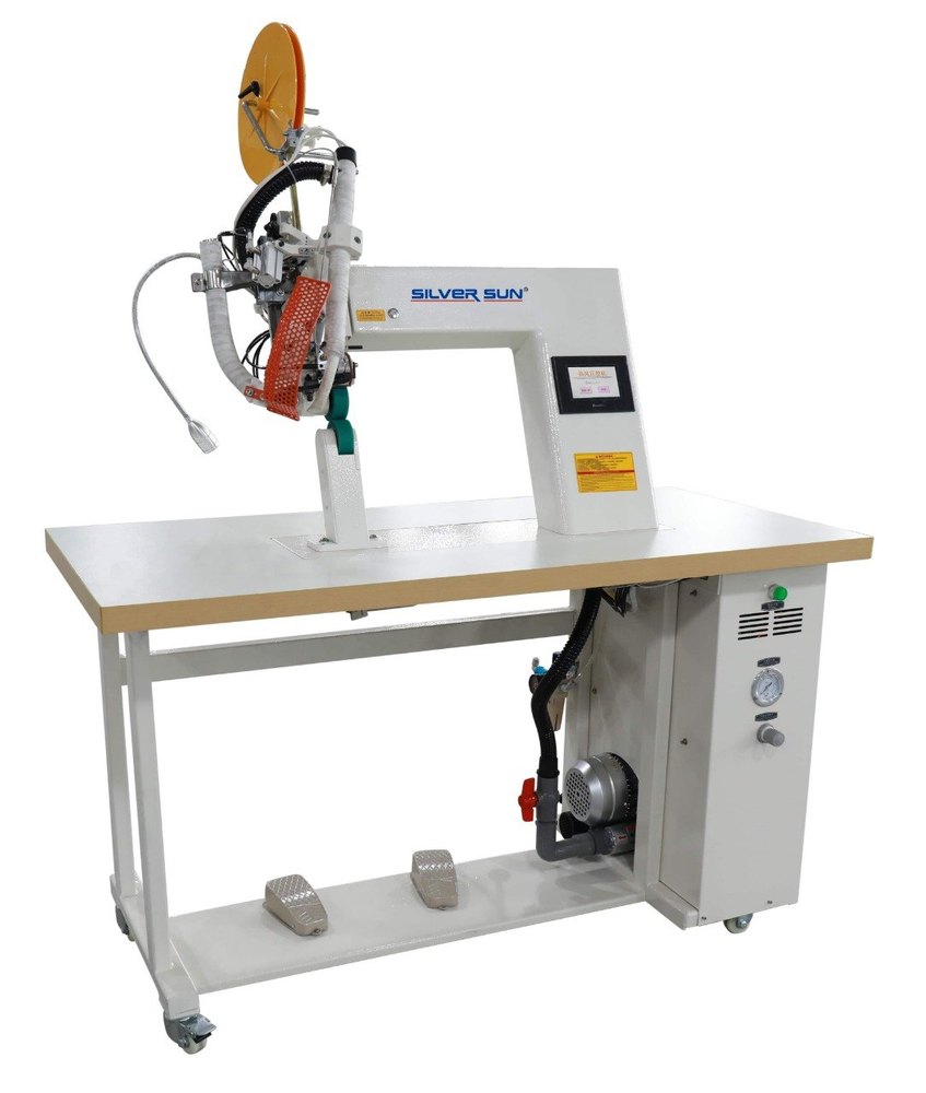 SILVER SUN Plastic Hot air seam sealing machine, Capacity: 0-500 pouch per hour