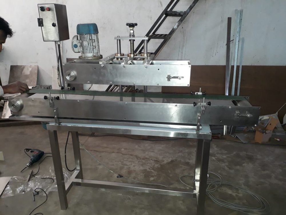 Ms/ SS Pail Lid Press Machine, For Packaging