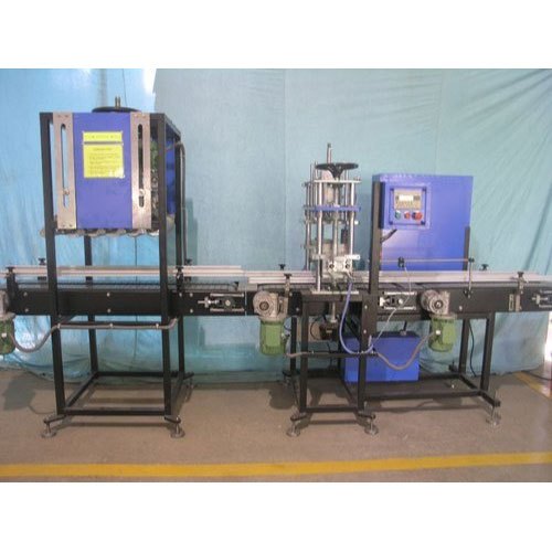 Mild Steel Bucket Lid Pressing Machine, Capacity: 20-40 Ton
