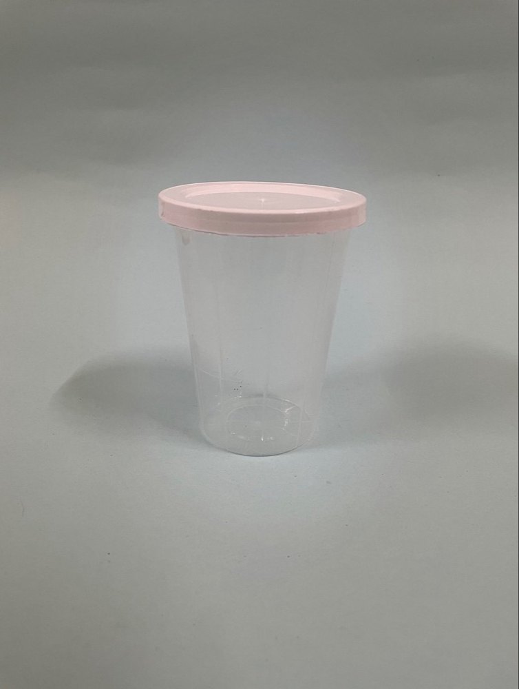 Transparent 300 Ml Plastic Glass Seal Closed, For Event and Party Supplies