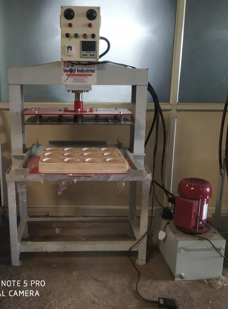 Shreeji Hydraulic Blister Sealing Machine, Voltage: 220