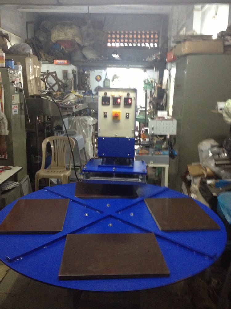 Chamunda Rotary Blister Sealing Machine, Capacity: 8 to 10 Cycle / Min