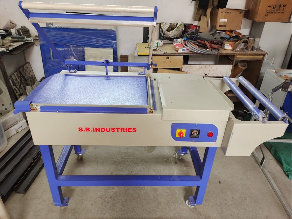 S.B Industries Stainless Steel L Type Sealer, For Industrial, Capacity: 1800 Pouch/hour