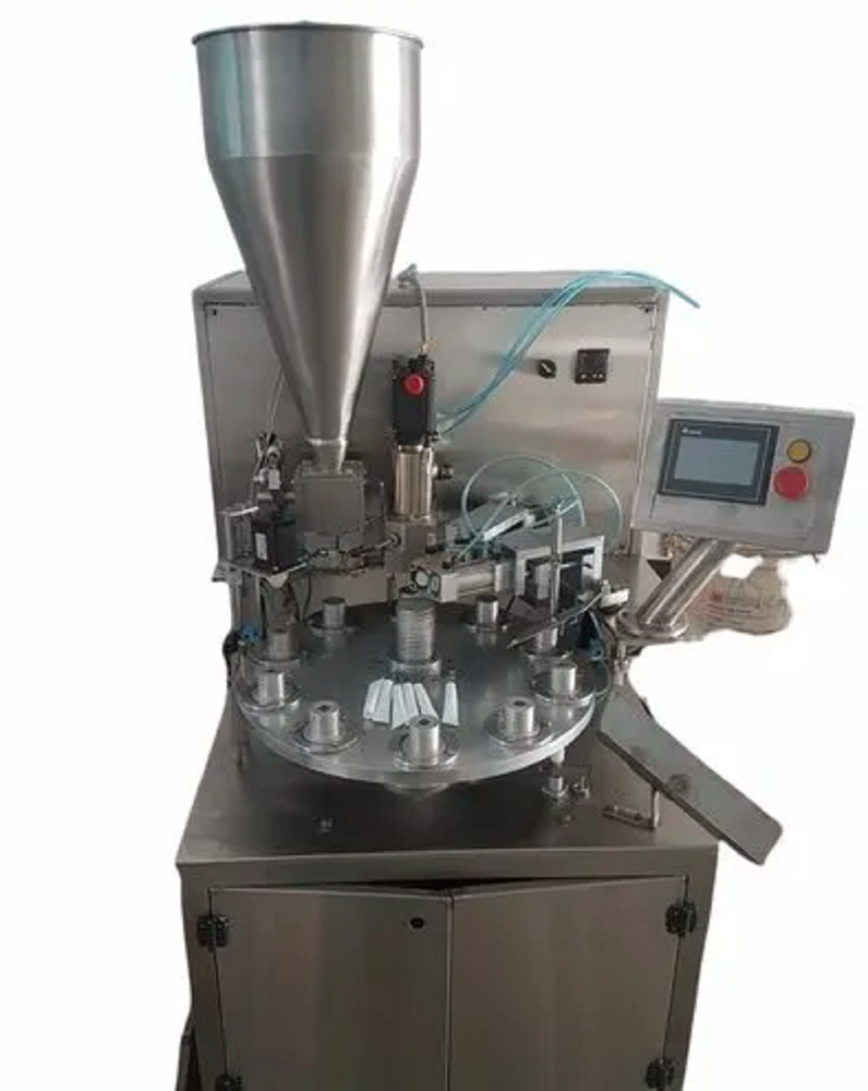 Mechanical Semi-Automatic Automatic Tube Filling Sealing Machine, 3 - Phase