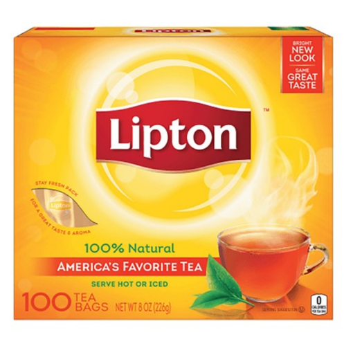 Lipton Black Tea, Packaging Type: Box