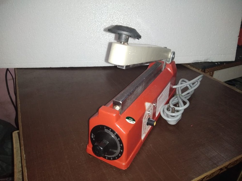 Manual Hot Bar Hand Sealing Machine, Size: 12, Capacity: 1