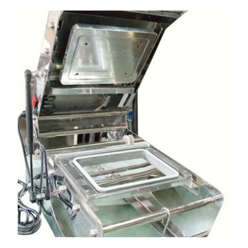 Plastic 8 Portion Meal Tray Sealing Machine, Packaging Type: Thali Packing, Model Name/Number: 002