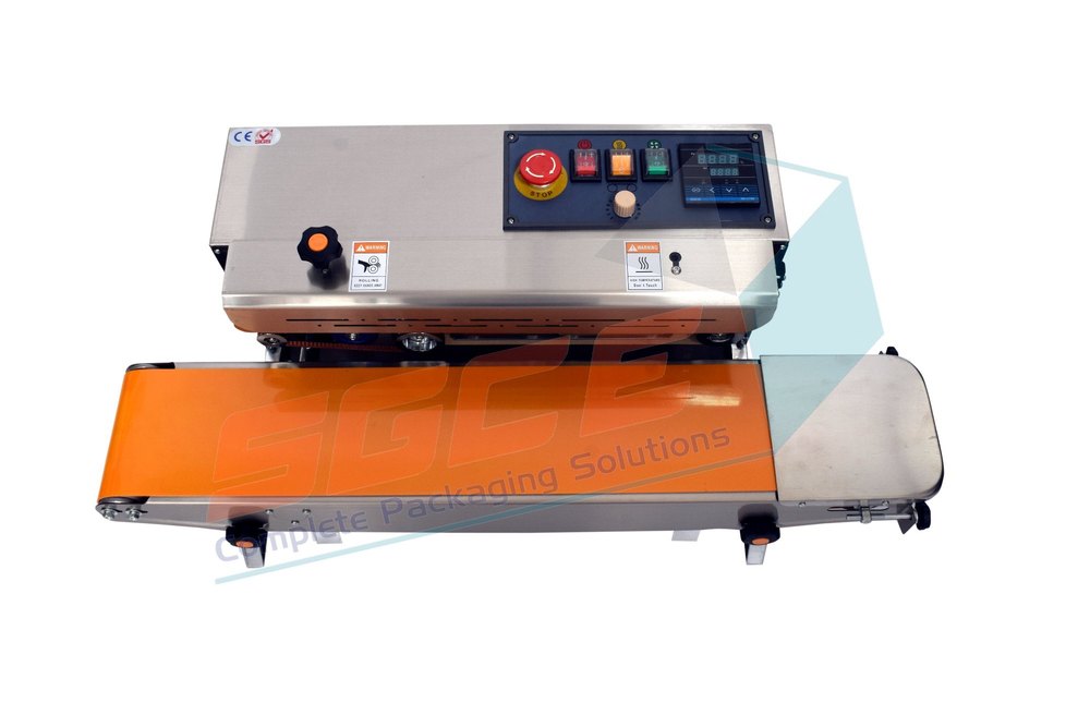 Fr900 Continuous Band Sealing Machine With Emergency Switch ( Ss Horizontal)