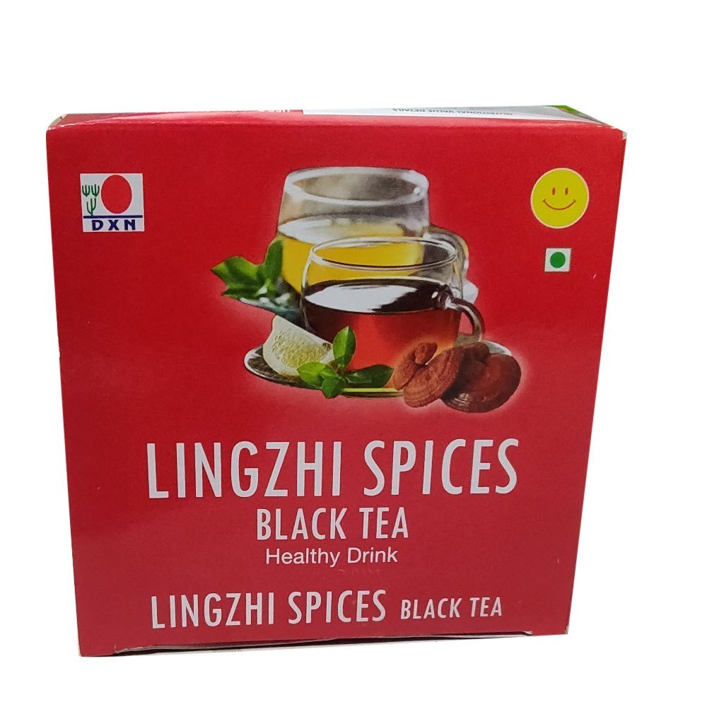 Cardamom CTC DXN Lingzhi Spices Black Tea, Powder, 100 g