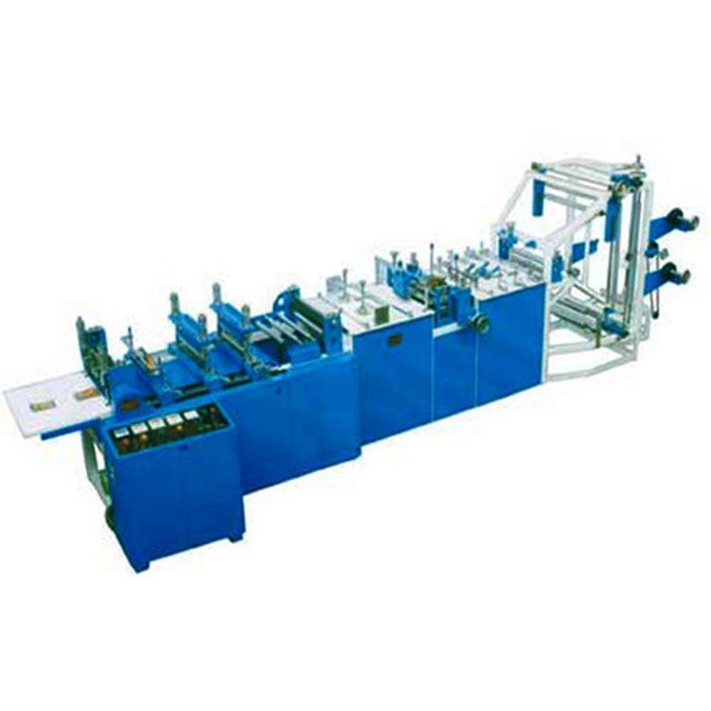 50 Hz Three Phase Center Seal Pouch Making Machine, 220-440 Volt