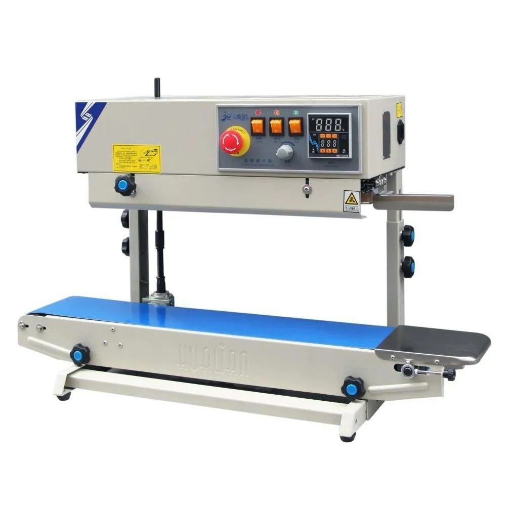 Semi-Automatic MS/SS RADHEIoT Continuous Sealing Machine, 220 V, Capacity: Upto 3 KG