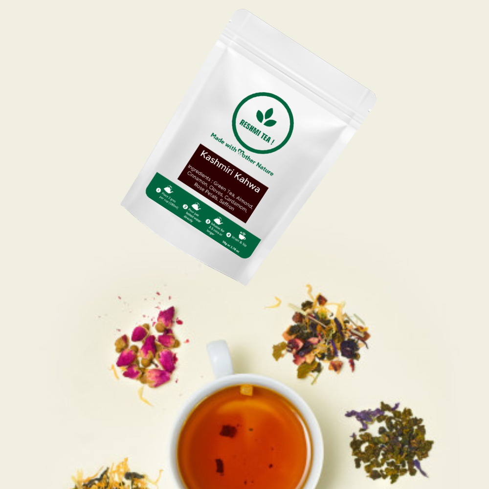 Kahwa Green Tea, Leaves, Packaging Size: Bag