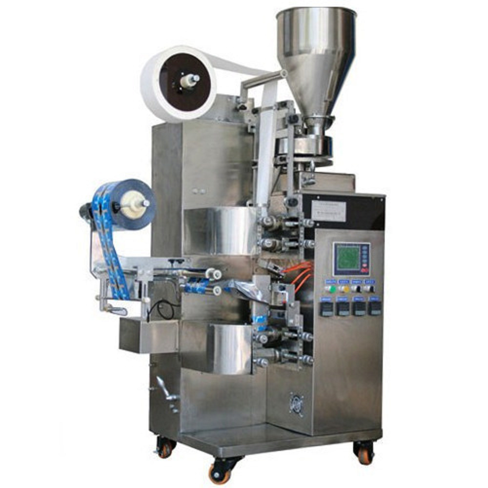 Stainless Steel Tea Pouch Packing Machine, For Industrial, 3.4 kW