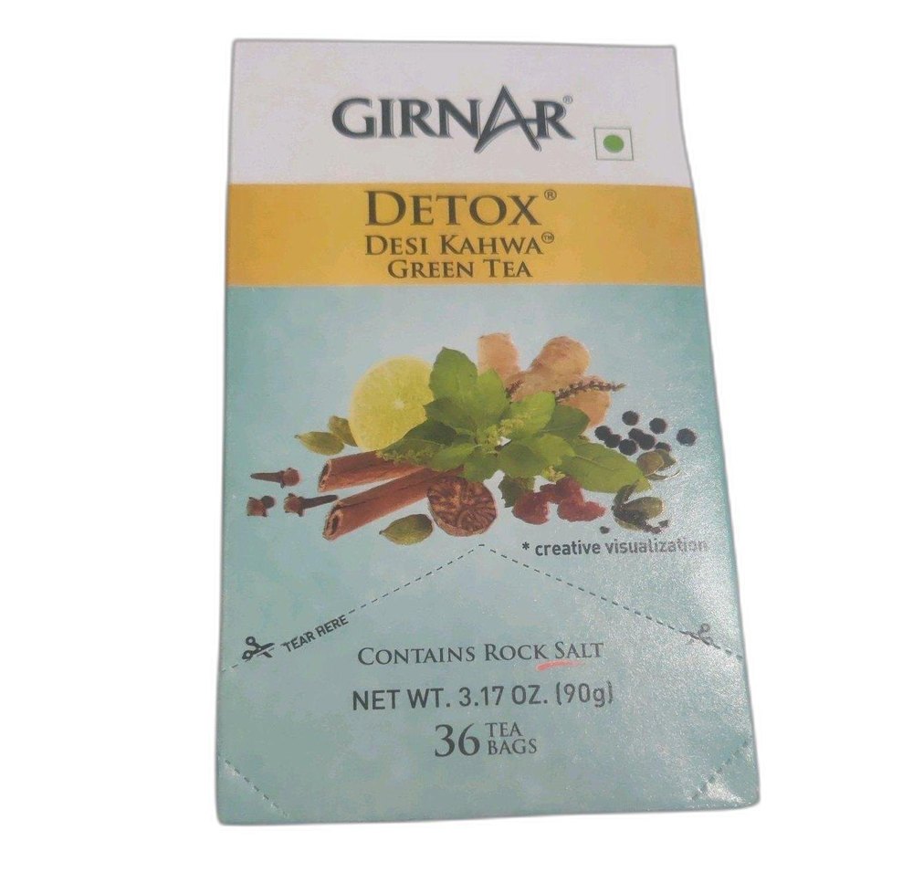 Girnar Detox Desi Kahwa Green Tea, Pan India, Packaging Type: Box
