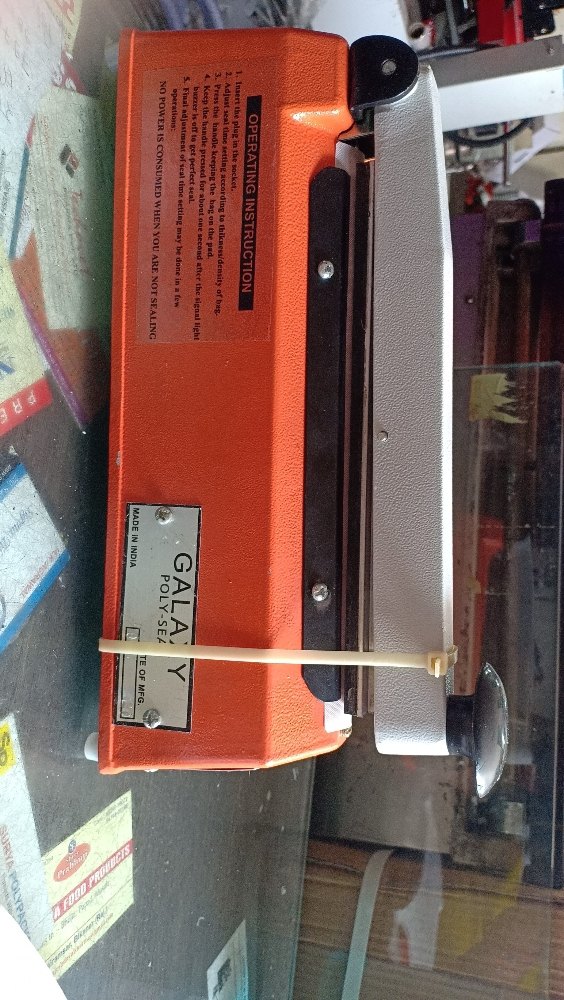 Ms Handselling Galaxy Brand Poly Sealer, Capacity: 500-1000 pouch per hour