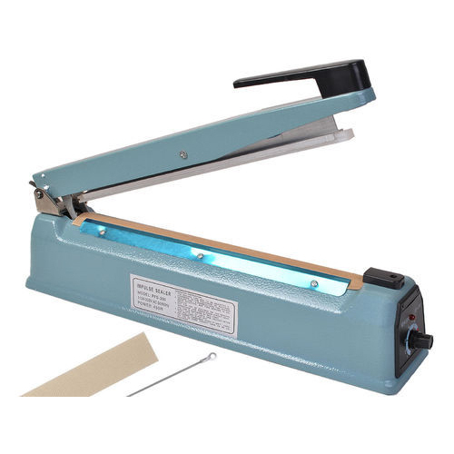 Iron 12 Inch Hand Sealing Machine, Packaging Type: Box