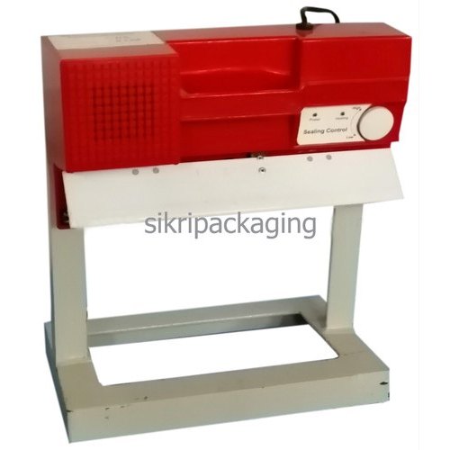 SIKRI Plastic Stand Sealer, Voltage: 220V AC 50 Hz, Vertical