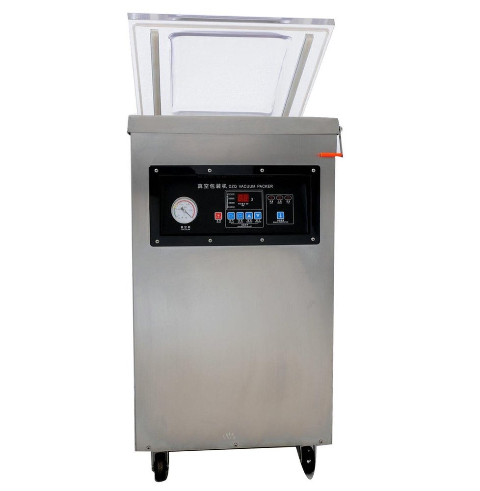 Single DZ4-400-2D Table Type Vacuum Packer, 105 kg, Model Name/Number: DZ400-2D/DZQ400-2D