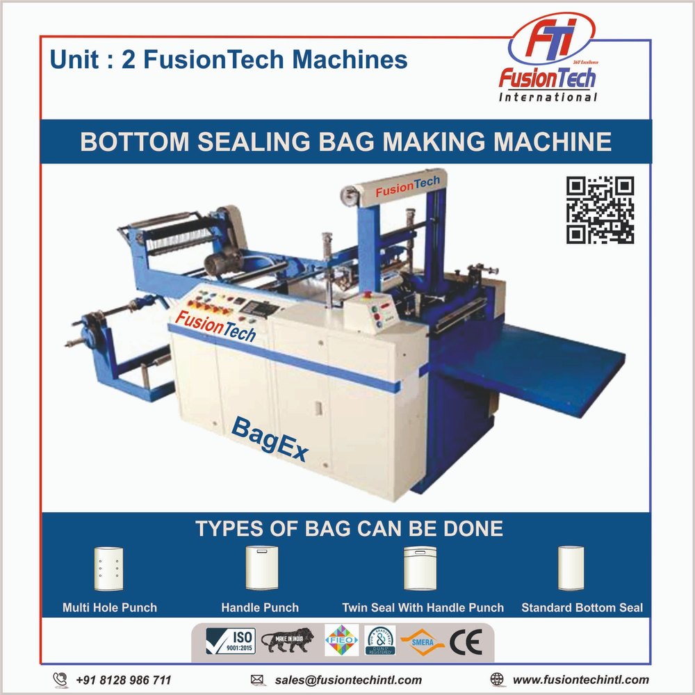 Side Sealing Bag Making Machine - BagEx 6502S