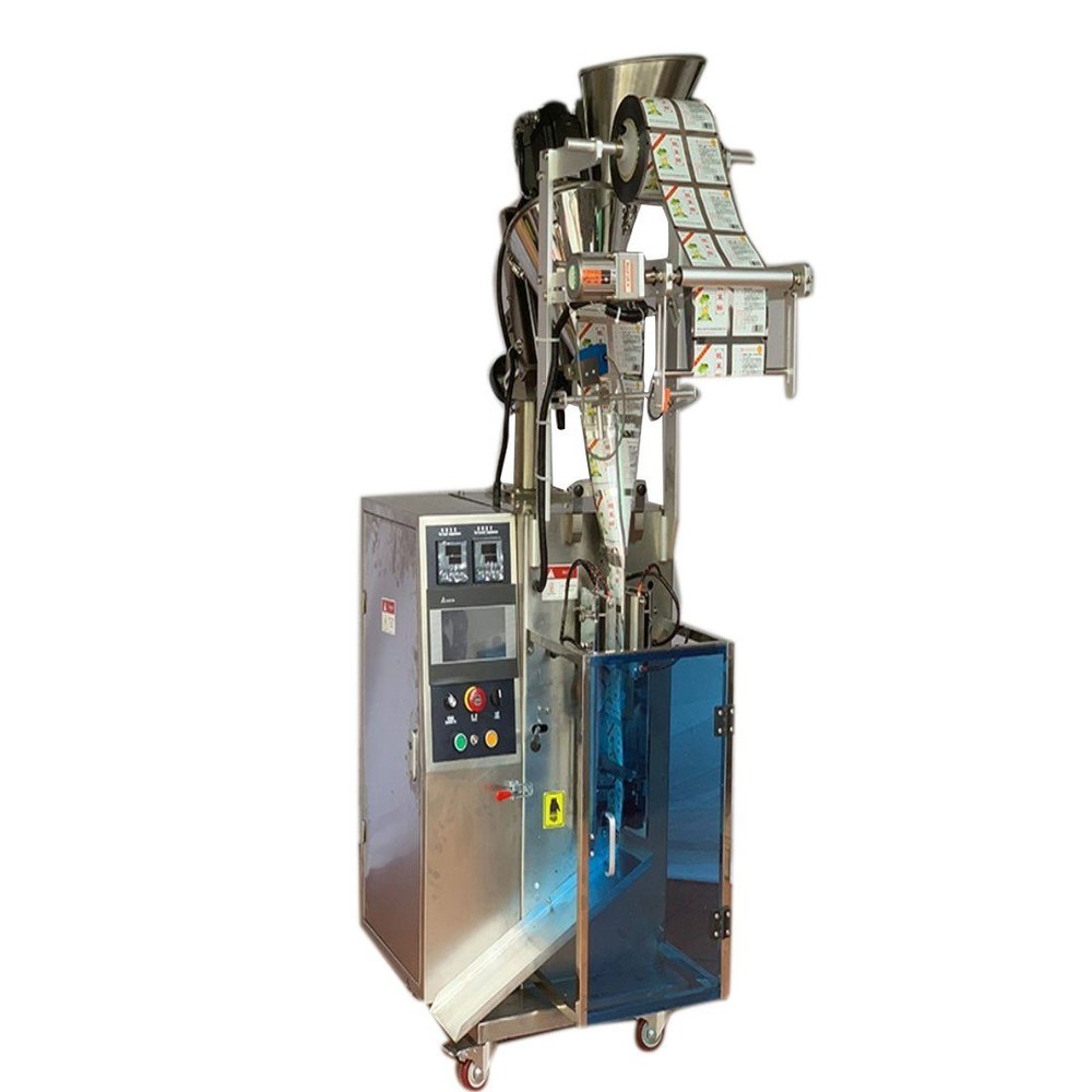50Hz MS Fully Automatic 4 Side Seal Machine, 220V, 2000 Pouch Per Hour