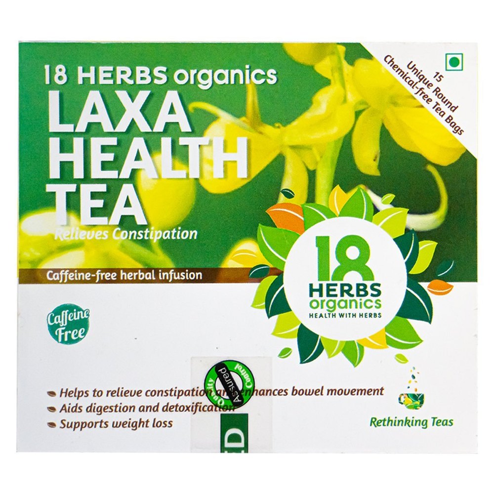18 Herbs Organics Laxa Health Tea - 15 Tea bags