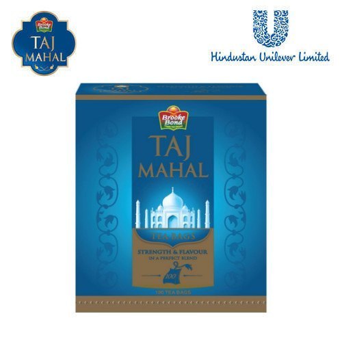 HUL Brooke Bond Taj Mahal Tea Bags, Packaging Type: Box