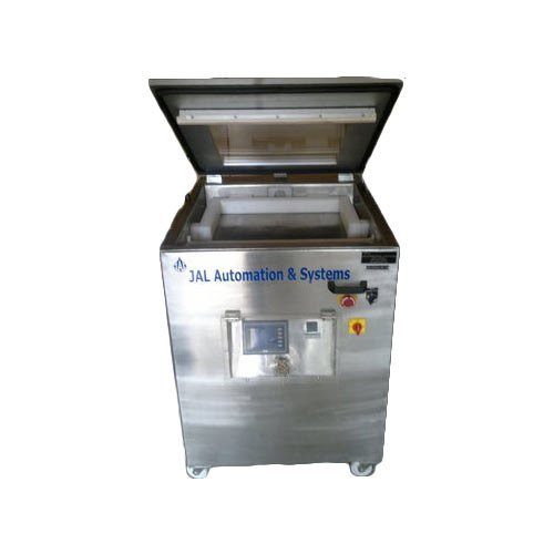 SS Vacuum Sealers, Capacity: 0-500 pouch per hour
