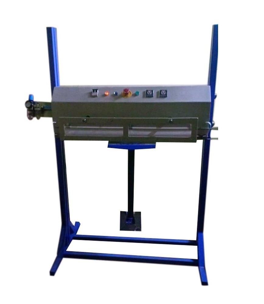 Mild Steel Pneumatic Direct Heat Sealing Machine, DPS/PIS-402, Capacity: 10-15 Per Min