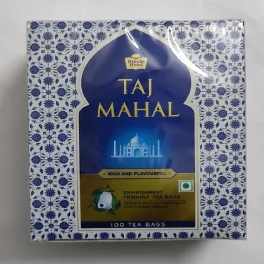 Black Brooke Bond Taj Mahal Tea Bags, Powder, Packaging Type: Box