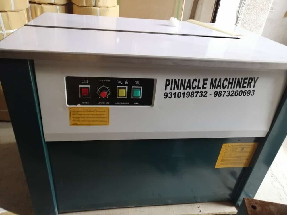 Single Phase Cast Iron Semi Automatic Strapping Machine