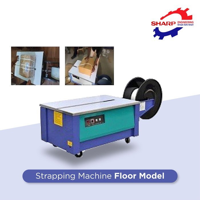 Floor Model Automatic Strapping Machine, Capacity: 250 Straps / Day, 1.5 Sec / Strap