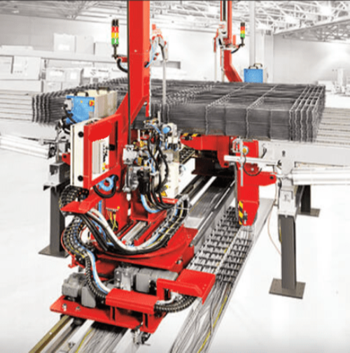 WIRES Strapping machines equipped with steel strap