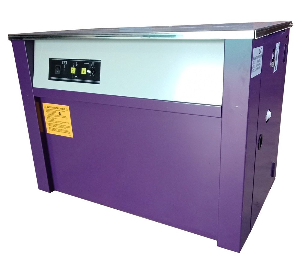 Plain Matte Semi Automatic Heat Sealing Strapping Machine, Zipper / Slider