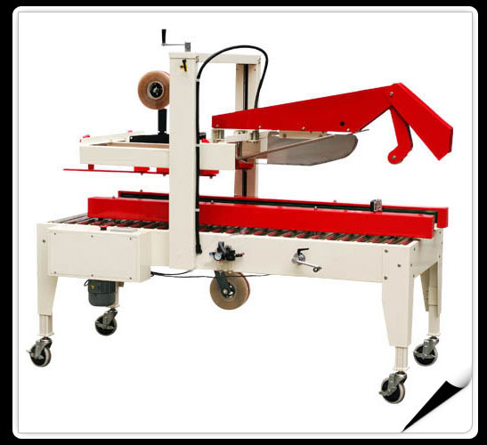Mild Steel Flap& Bottom Sealer Automatic Carton Packing Machine, Model Name/Number: FX-AT5050