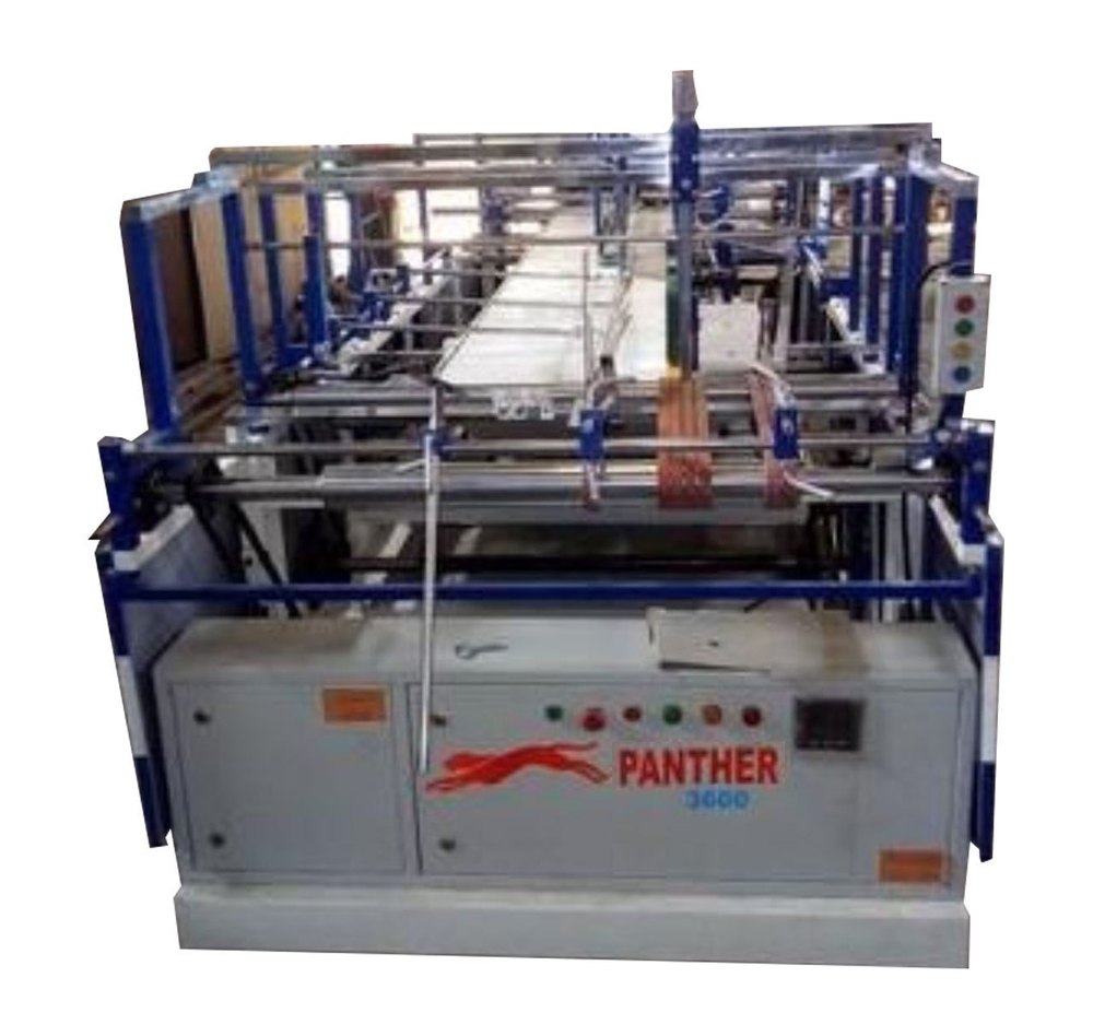 Automatic Box Pasting Machine, For Commercial, Capacity: 4000 Meter Per Hours