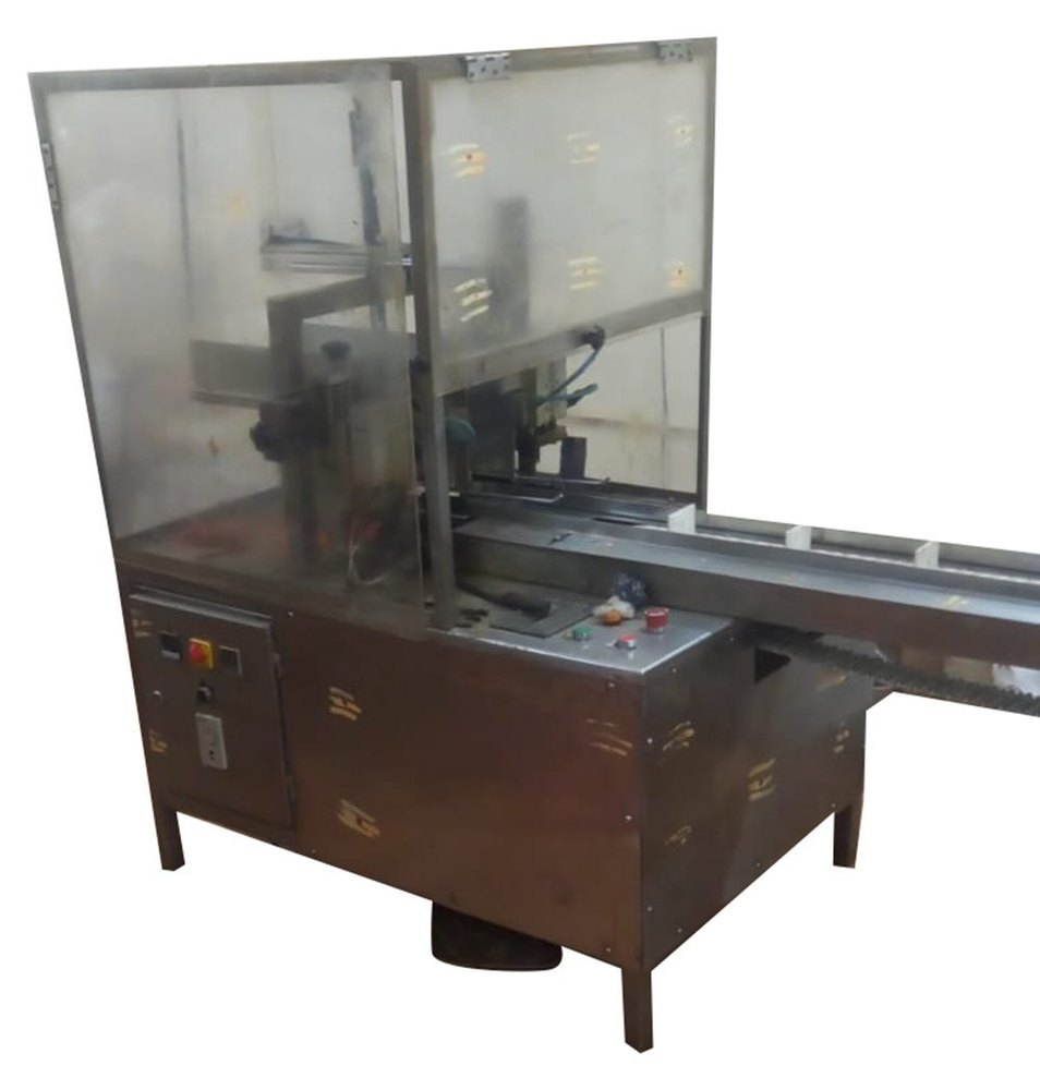Carton Folding Pasting Machine, For Industrial, Capacity: 1200/hr