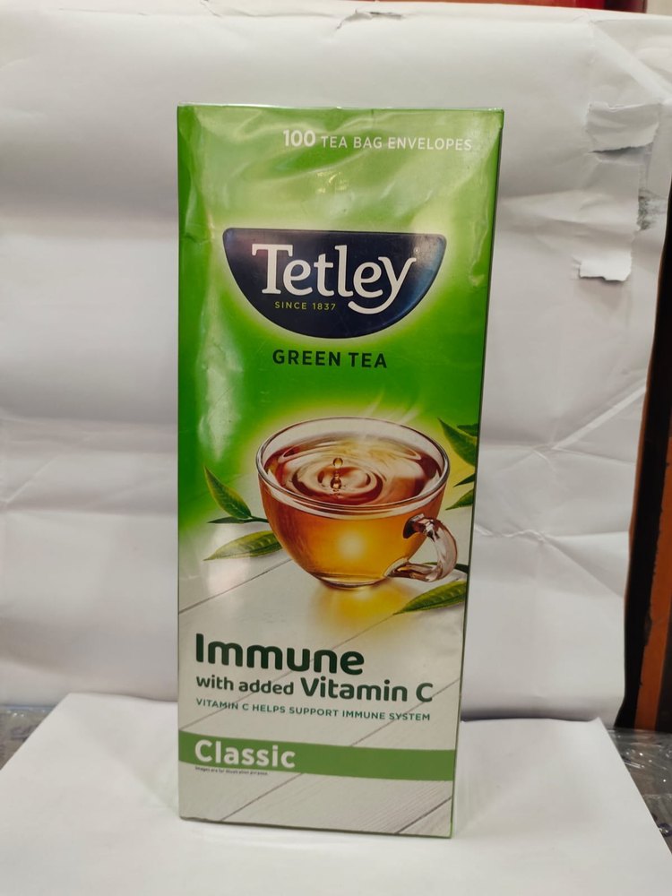 Tetly TETLEY GREEN TEA, Packaging Size: 100