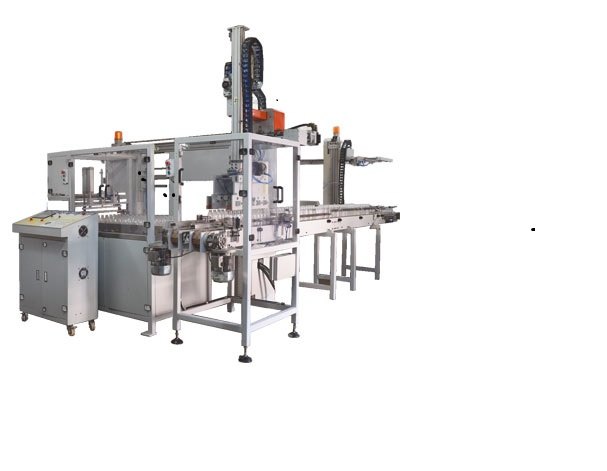 4.5 Kw Corrugated Box Packing Fully Automatic Bottle Fill In To Carton End Packaging Line
